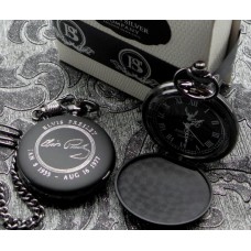 Elvis Presley Signature Matte Black Pocket Watch Elvis Presley Signature Matte Black Pocket Watch